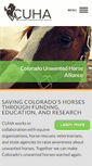 Mobile Screenshot of counwantedhorse.org